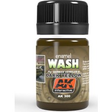 Ak Interactive Dark Yellow Wash 35 Ml