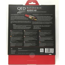 Qed Qe-2453 Reference Audıo 40 - Rca Interconnect Kablo  1 Metre