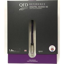 Qed Qe-3212 Reference Dıgıtal Audıo 40 Coaxıal Kablo 1Mt.