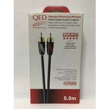 Qed Qe-2707 Profıle Audıo Rca-Rca Kablo 5 Metre