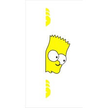 Stickermarket Simpson Araba Sticker