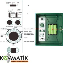 Kovmatik Solar Çoklu Fonksiyo Yabani Hayvan Kovucu