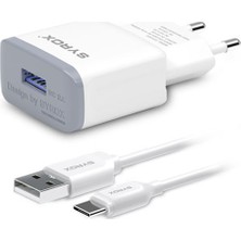 Syrox Type-C Quıck Şarj Cihazı Seti  2.0 Amper