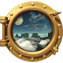 Renkselart Uzay Gemisi Bilim Kurgu Uzay Duvar Sticker