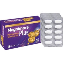 Magnimore Plus Magnezyum İçeren Takviye Edici Gıda 60 Tablet