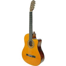 Segovia Klasik Gitar Gitar Cutaway Taba