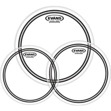 Evans Deri Seti 12+13+16 Ec2S Tom Clear Standart Kit Ring