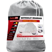 AutoEN Honda FORZA Motosiklet Brandası (Arka Çanta,Topcase ve Güvenlik Kilidi Uyumlu)