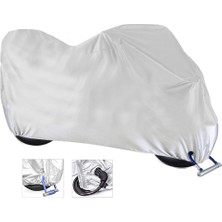 AutoEN Salcano Astro 100 Motosiklet Brandası (Arka Çanta,Topcase ve Güvenlik Kilidi Uyumlu)