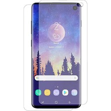 Case 4U Samsung Galaxy S10e Ön + Arka Tam Ekran Kaplayıcı Film Kavisler Dahil Şeffaf