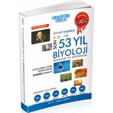 TYT AYT Hazırlık Son 53 Yıl Biyoloji Çıkmış Sorular ve Çözümleri Akıllı Adam Yayınları