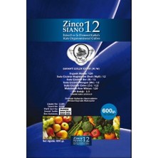 Turkozagro Zinco Siano 12 İkincil Ve İz Element Katkılı Katı Organomineral Gübre 600 g