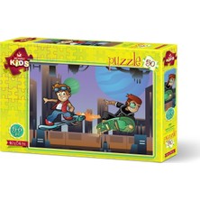 Art Çocuk Puzzle Kaykaycı Çocuklar 50 Parça Puzzle