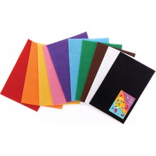Puti Keçe 50X70 Cm 10 Lu Karışık Renk