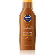 Nivea Sun Yoğun Bronzluk Veren Karoten Özlü Güneş Losyonu 200 Ml