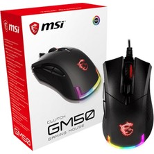 MSI Clutch GM50 Optik RGB Oyuncu Mouse