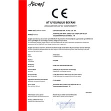 AVONNI AV-4196-5E Eskitme Kaplama Modern Avize E27 Metal Cam 56cm