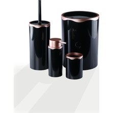 Azra 4 Parça Akrilik Banyo Set  Rosa Gold