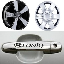 Sticker Master Hyundai Loniq Kapı Kolu Jant Sticker Oto Motor Pc Etiket