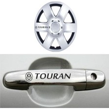 Sticker Master Volkswagen Touran Kapı Kolu Jant Sticker Oto Motor Pc Etiket