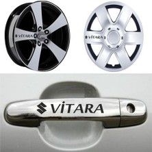 Sticker Master Suzuki Vitara Kapı Kolu Jant Sticker Oto Motor Pc Etiket