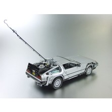 Geleceğe Dönüş Seri 1 Metal Model Araba Efsane Delorean 1:24Ölçek