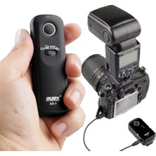 Nikon D5600 D5500 D5300 D5200 D5100 İçin Ayex Ax-1 Dc2 Kablosuz Kumanda