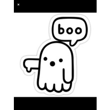 Areksan Boo Duvar Sticker 13cm