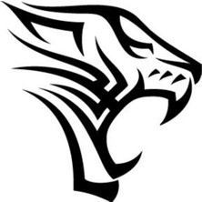 Areksan Kükreyen Aslan Duvar Sticker