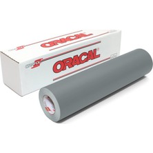 Kıraç Oracal 641 Seri Mat Metalik Gri Yapışkanlı Folyo (126cmx1mt)