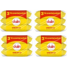 Dalin Islak Mendil 12 Adet + Bepanthol Pişik  Önleyici Krem 100 gr.