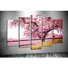 Tablocenter 5 Parçalı Manzara Kanvas Tablo 60 x 100 cm