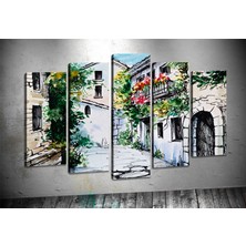 Tablocenter 5 Parçalı Manzara Kanvas Tablo 60 x 100 cm