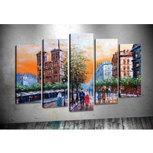 Tablocenter 5 Parçalı Manzara Kanvas Tablo 60 x 100 cm