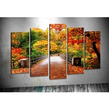 Tablocenter 5 Parçalı Manzara Kanvas Tablo 60 x 100 cm