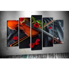 Tablocenter 5 Parçalı Dekoratif Kanvas Tablo 60 x 100 cm