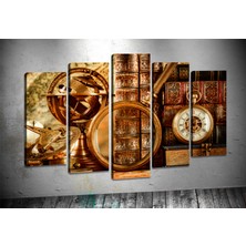 Tablocenter 5 Parçalı Dekoratif Kanvas Tablo 60 x 100 cm