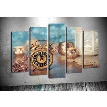 Tablocenter 5 Parçalı Dekoratif Kanvas Tablo 60 x 100 cm