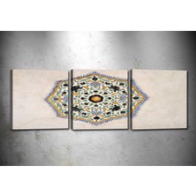Tablocenter 3 Parçalı Dekoratif Kanvas Tablo 30 x 90 cm