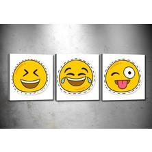 Tablocenter 3 Parçalı Dekoratif Kanvas Tablo 30 x 90 cm