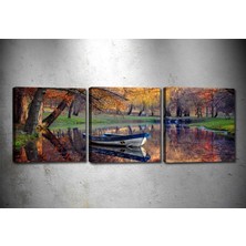 Tablocenter 3 Parçalı Manzara Kanvas Tablo 30 x 90 cm