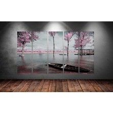 Tablocenter 5 Parçalı Dekoratif  Kanvas Tablo 150 x 90cm
