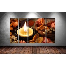 Tablocenter 5 Parçalı Dekoratif  Kanvas Tablo 150 x 90cm