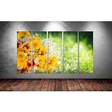 Tablocenter 5 Parçalı Dekoratif  Kanvas Tablo 150 x 90cm