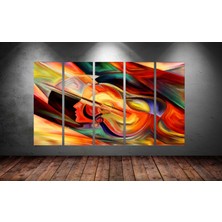 Tablocenter 5 Parçalı Dekoratif  Kanvas Tablo 150 x 90cm