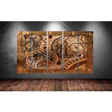 Tablocenter 5 Parçalı Dekoratif  Kanvas Tablo 150 x 90cm