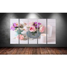 Tablocenter 5 Parçalı Dekoratif  Kanvas Tablo 150 x 90cm