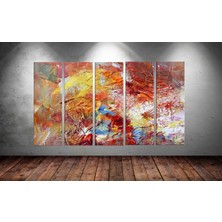Tablocenter 5 Parçalı Dekoratif  Kanvas Tablo 150 x 90cm