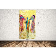 Tablo center Dev Boyut Dekoratif Kanvas Tablo - 60x140cm