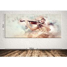 Tablo center Dev Boyut Dekoratif Kanvas Tablo - 60x140cm